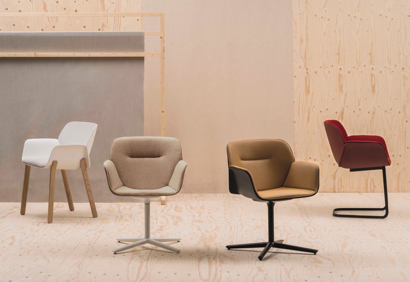 Arivaa Lifestyle features Patricia Urquiola Creates Nuez chairs for Andreu World