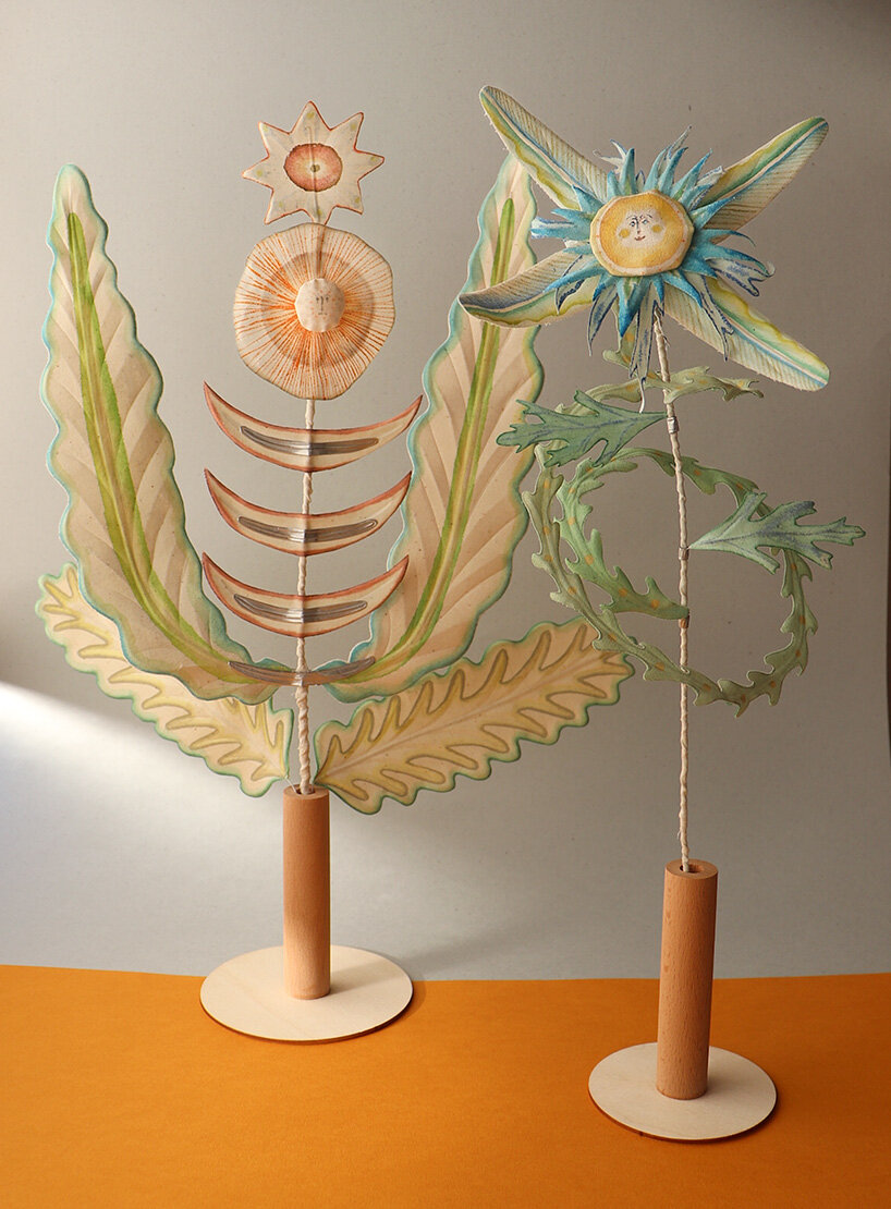 Mona Sugata sculptures