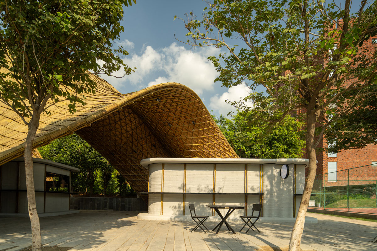 Bamboo pavilion design