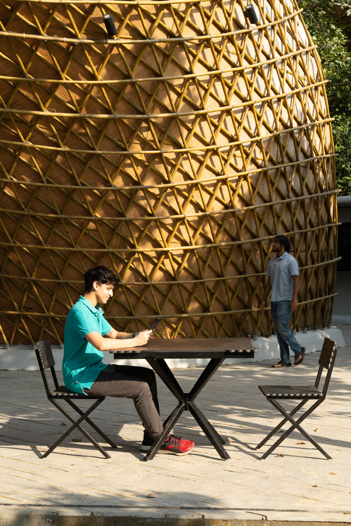 Bamboo pavilion design