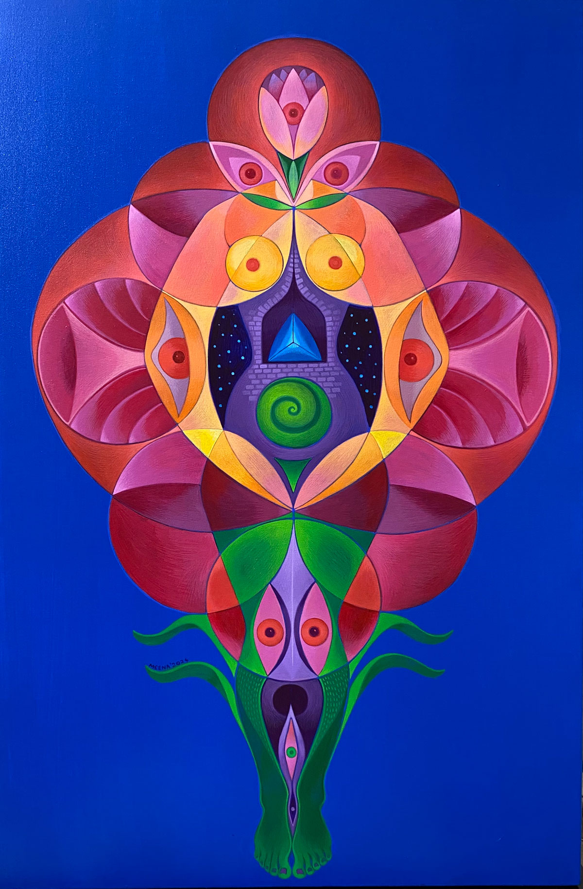 Meena Sansanwal exhibition Delhi 2026