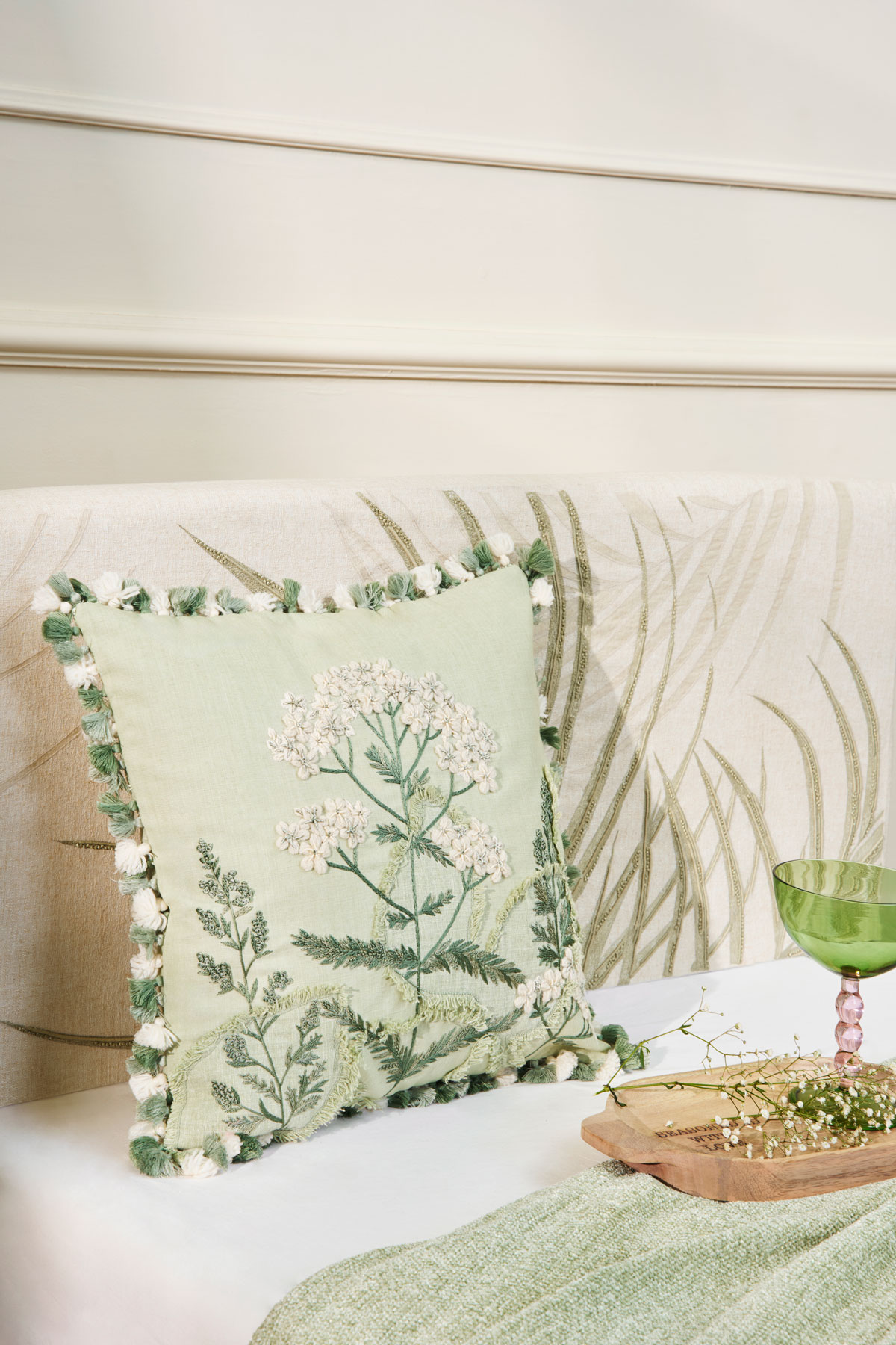 Intricately Embroidered Textiles 