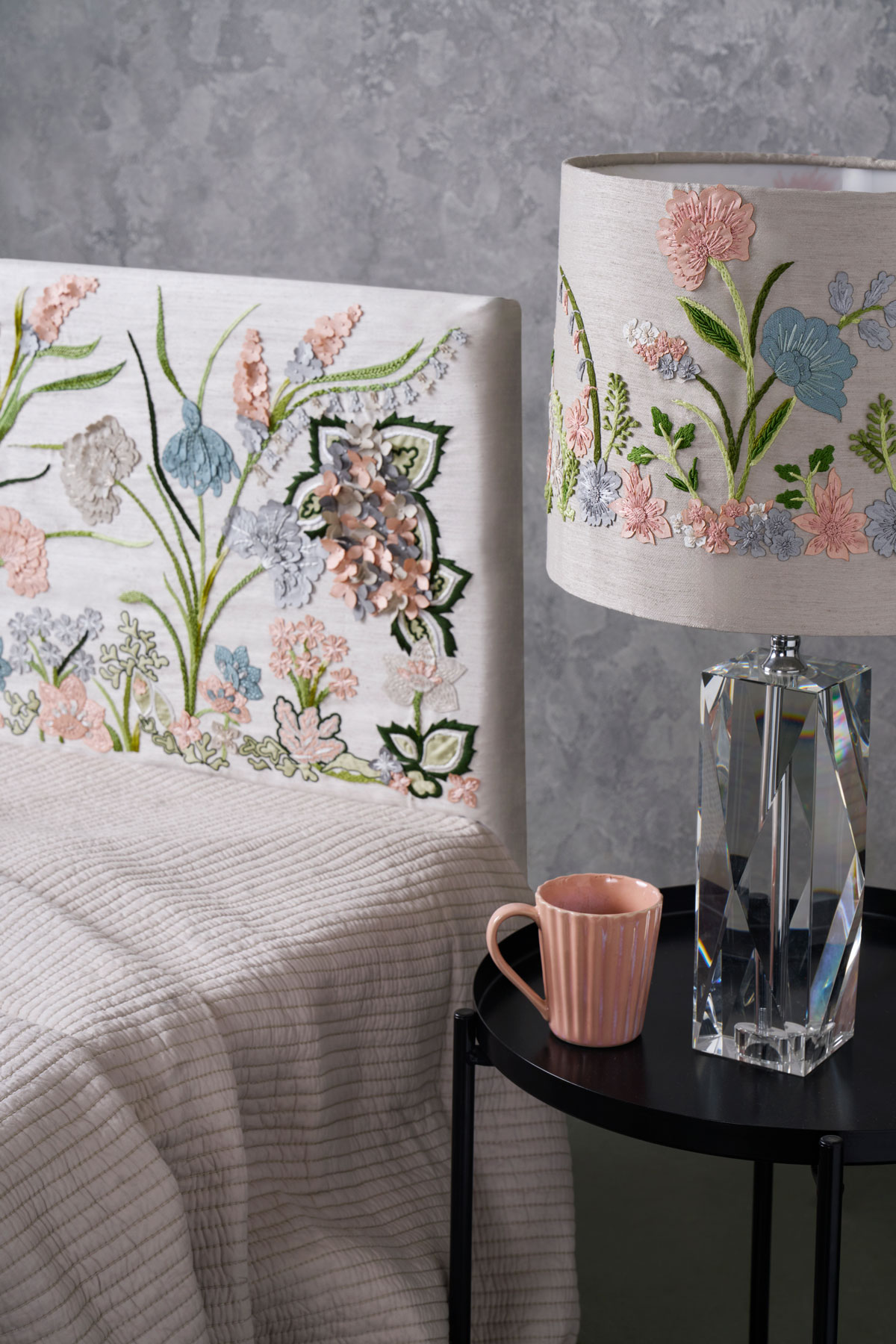 Intricately Embroidered Textiles 