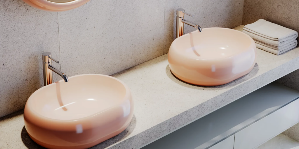 sculptural wash basin collection